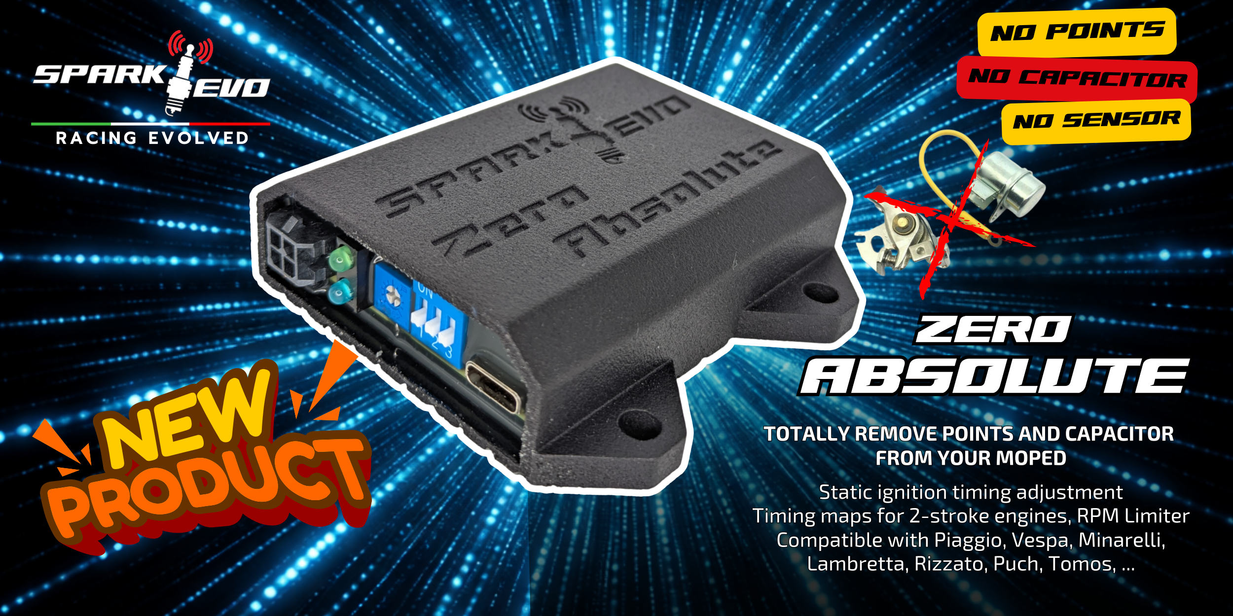 Discover the new SparkEVO Zero Absolute!